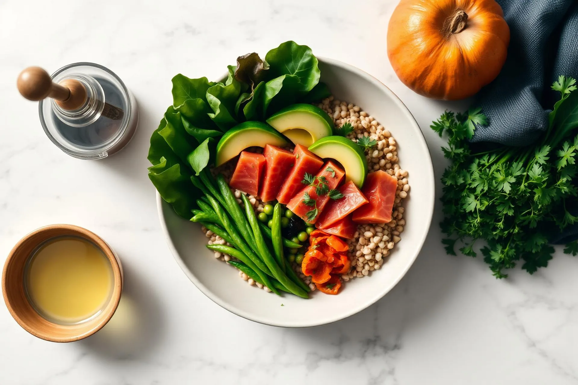 Signature grain bowl